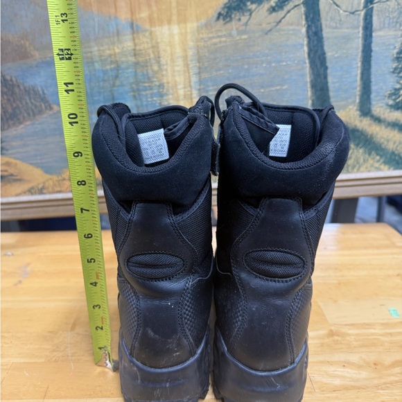 5.11 Atac Tactical Men's Black Boots, zip up side, waterproof, size 12 - Picture 4 of 6